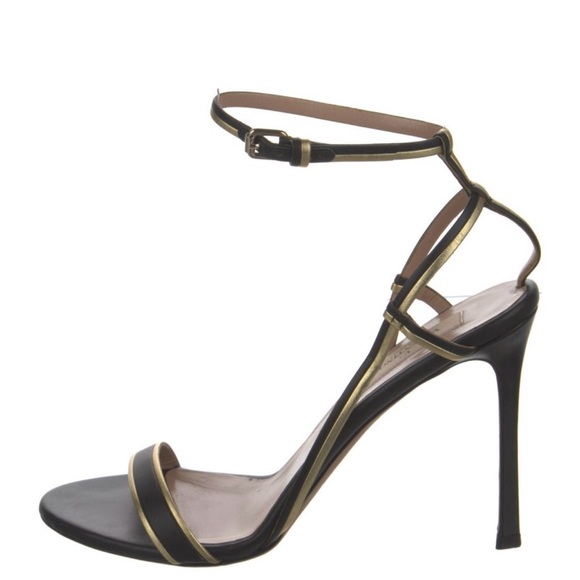 Black and gold Valentino Garavani heels size 40 1/2
